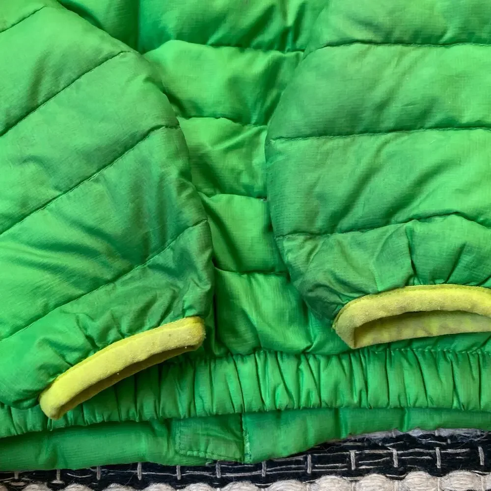 🌿Patagonia Nano Puff Baby Green Neon Full Zip Jacket 6M